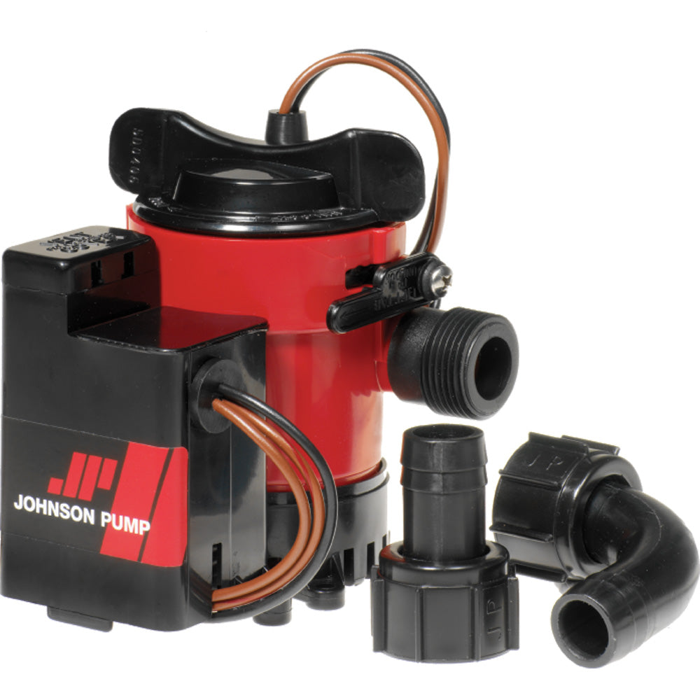 Johnson Pump Cartridge Combo 1000GPH Auto Bilge Pump w/Switch - 12V [05903-00]