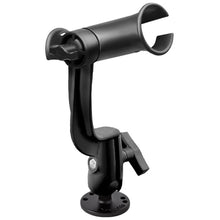 Load image into Gallery viewer, RAM Mount Ram Tube Jr. Rod Holder w/ RAM-ROD Revolution Ratchet/Socket System [RAP-390-RBU]
