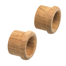 Load image into Gallery viewer, Whitecap Teak Finger Pull - 5/8&quot; Barrel Length - 2 Pack [60145-A]
