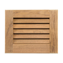 Load image into Gallery viewer, Whitecap Teak Louvered Insert - 7-1/2&quot; x 9-1/8&quot; x 3/4&quot; [60712]
