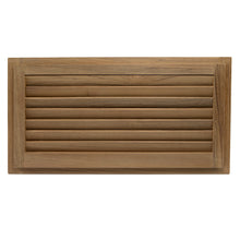 Load image into Gallery viewer, Whitecap Teak Louvered Insert - 9-3/8&quot; x 18&quot; x 3/4&quot; [60716]
