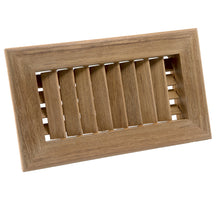Load image into Gallery viewer, Whitecap Teak Air Conditioning Vent - 9-3/4&quot; x 5-3/4&quot; x 1-1/2&quot; [60629]
