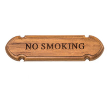 Load image into Gallery viewer, Whitecap Teak &quot;No Smoking&quot; Name Plate [62672]
