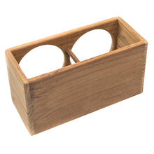 Load image into Gallery viewer, Whitecap Teak Two Insulated Drink Rack [62612]
