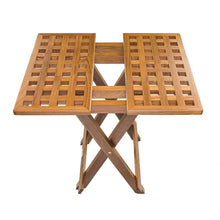 Load image into Gallery viewer, Whitecap Teak Grate Top Fold-Away Table [60030]

