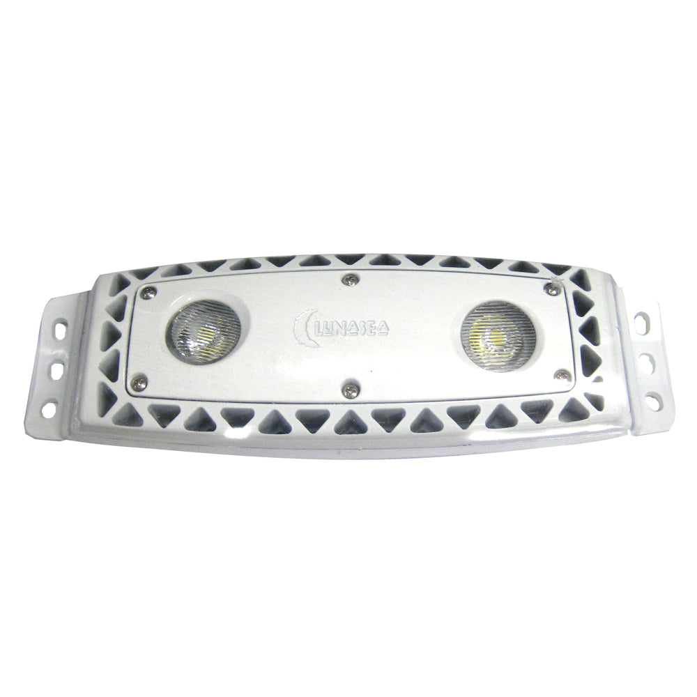 Lunasea High Intensity Outdoor Dimmable LED Spreader Light - White - 1,100 Lumens [LLB-472W-21-10]