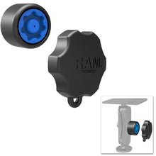 Load image into Gallery viewer, RAM Mount Mixed Combination Pin-Lock Security Knob &amp; Key Knob f/1&quot; Diameter B Size Arms [RAP-S-KNOB3U]
