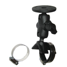 Load image into Gallery viewer, RAM Mount Strap Mount w/Short Arm &amp; Round Base [RAM-B-108U-A]
