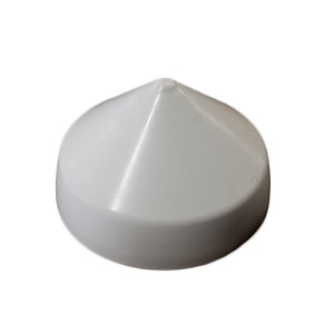 Monarch White Cone Piling Cap - 12.5" [WCPC-12.5]