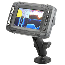 Load image into Gallery viewer, RAM Mount 1&quot; Ball &quot;Light Use&quot; Composite Mount f/Lowrance Elite-4 &amp; Mark-4 Series Fishfinders [RAP-B-101U-LO11]
