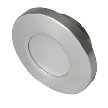Load image into Gallery viewer, Lumitec Orbit Spectrum Flush Mount Down Light - Brushed Housing - White Dimming  Red/Blue Non-Dimming [112507]
