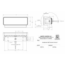 Load image into Gallery viewer, Lumitec Maxillume h60 - Trunnion Mount Flood Light - White Dimming - White Housing [101334]
