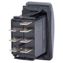 Load image into Gallery viewer, Blue Sea 7937 Contura II Switch DPDT Black - (ON)-OFF-ON [7937]
