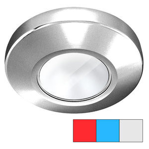 i2Systems Profile P1120 Tri-Light Surface Light - Red, Cool White  Blue - Brushed Nickel Finish [P1120Z-41HAE]