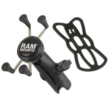 Load image into Gallery viewer, RAM Mount Universal X-Grip Cell Phone Cradle w/Double Socket Arm [RAP-HOL-UN7B-201U]
