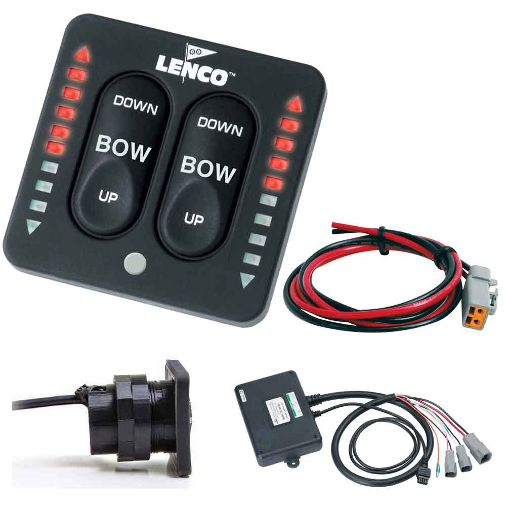 Lenco LED Indicator Two-Piece Tactile Switch Kit w/Pigtail f/Single Actuator Systems [15270-001]