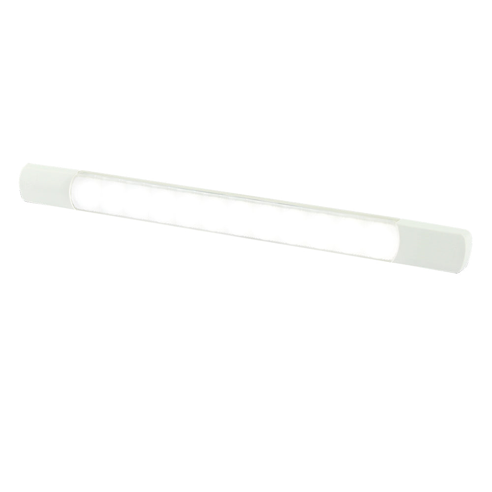 Hella Marine LED Surface Strip Light - White LED - 24V - No Switch [958124401]