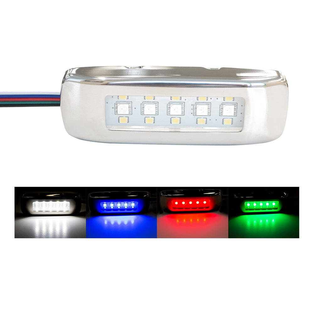 Innovative Lighting RGBW Tri-Lite w/Stainless Steel Bezel [055-43250-7]