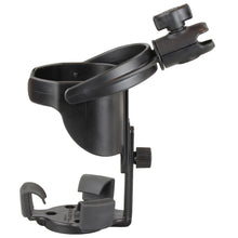 Load image into Gallery viewer, RAM Mount Level Cup XL Low Profile Mount w/Large Strap Clamp Base [RAP-B-417-200-1-231Z-2NUBU]
