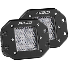 Load image into Gallery viewer, RIGID Industries D-Series PRO - Flush Mount - Diffused - Pair - Black [212513]

