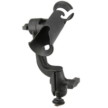 Load image into Gallery viewer, RAM Mount RAM Tube Jr. Fishing Rod Holder with RAM-ROD Revolution Ratchet/Socket System and Track Ball Base [RAP-390-RB-TRA1U]
