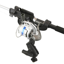 Load image into Gallery viewer, RAM Mount RAM-ROD 2000 Fishing Rod Holder with RAM-ROD Revolution Ratchet/Socket System and Track BallBase [RAM-114-RB-TRA1U]
