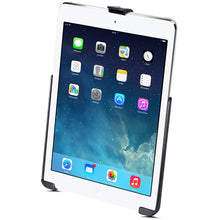 Load image into Gallery viewer, RAM Mount EZ-Rollr Model Specific Cradle w/Round Base Adapter for the iPad 5th Generation, Apple iPad Air 1-2  iPad Pro 9.7 [RAM-B-202-AP17U]
