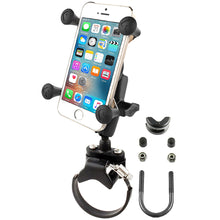 Load image into Gallery viewer, RAM Mount Strap Clamp, Roll Bar Mount w/Universal X-Grip Cell/iPhone Cradle [RAM-B-231-2-UN7U]
