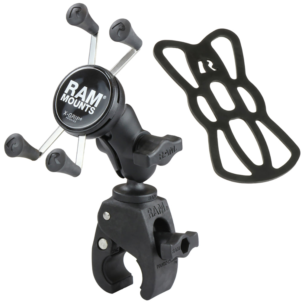 RAM Mounts X-Grip® High-Strength Composite Phone Mount with Drill-Down Base