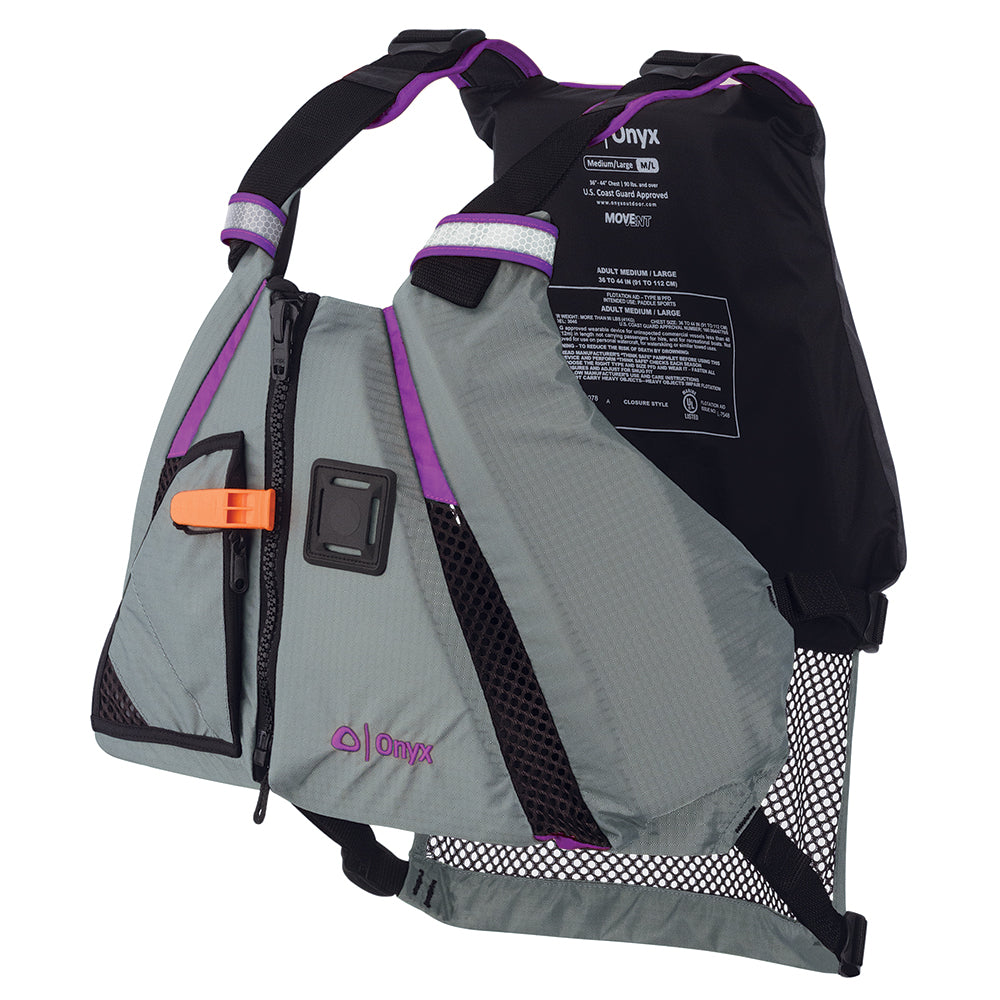 Onyx MoveVent Dynamic Paddle Sports Vest - Purple/Grey - XS/SM [122200-600-020-18]