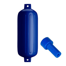 Load image into Gallery viewer, Polyform G-6 Twin Eye Fender 11&quot; x 30&quot; - Cobalt Blue w/Adapter [G-6 COBALT BLUE W/AIR ADAPTER]
