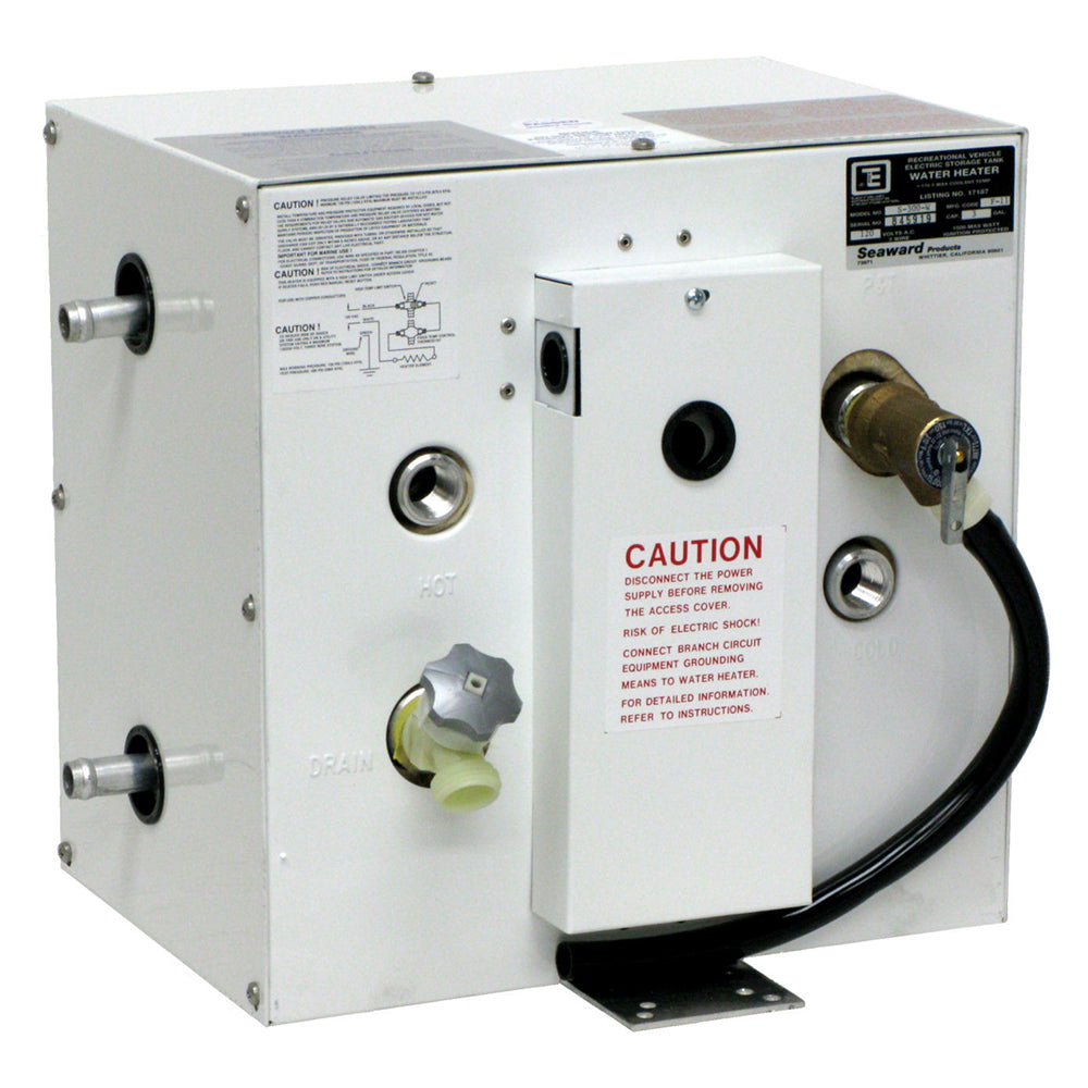 Whale Seaward 3 Gallon Hot Water Heater w/Side Heat Exchanger - White Epoxy - 120V - 1500W [S300W]