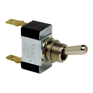 Cole Hersee Heavy Duty Toggle Switch SPST On-Off 2 Blade [55014-BP]