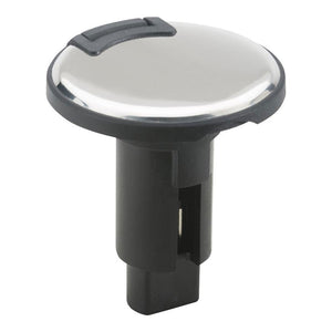 Attwood LightArmor Plug-In Base - 2 Pin - Stainless Steel - Round [910R2PSB-7]