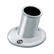 Load image into Gallery viewer, Whitecap Top-Mounted Flag Pole Socket CP/Brass - 1&quot; ID [S-5002]
