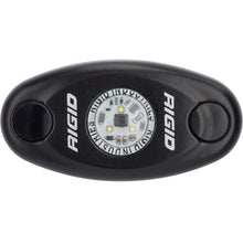 Load image into Gallery viewer, RIGID Industries A-Series Black Low Power LED Light - Single - Amber [480343]
