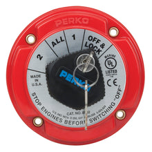 Load image into Gallery viewer, Perko Medium Duty Battery Selector Switch w/Key Lock [8502DP]
