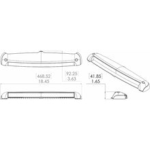 Load image into Gallery viewer, Lumitec Razor Light Bar - Spot - Flush Mount - White [101587]
