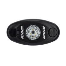 Load image into Gallery viewer, RIGID Industries A-Series Black High Power LED Light Single - Amber [480333]
