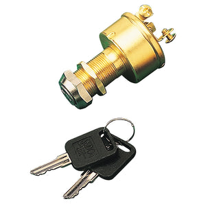 Sea-Dog Brass 3-Position Key Ignition Switch [420350-1]
