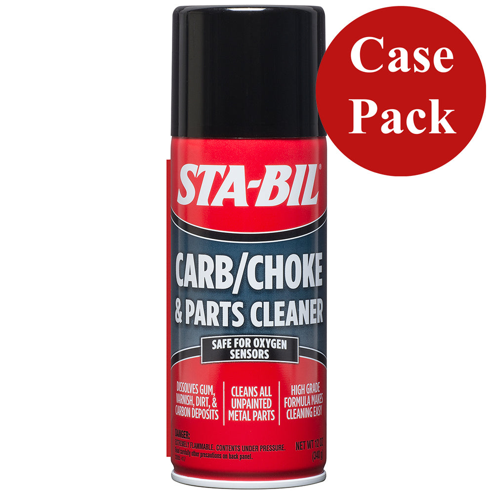 STA-BIL Carb Choke  Parts Cleaner - 12.5oz *Case of 12* [22005CASE]