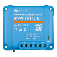 Load image into Gallery viewer, Victron SmartSolar MPPT Solar Charge Controller - 75V - 15Amp - UL Approved [SCC075015060R]
