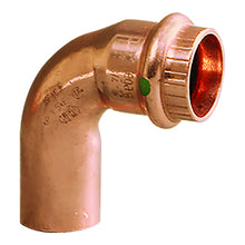 Load image into Gallery viewer, Viega ProPress 3/4&quot; - 90 Copper Elbow - Street/Press Connection - Smart Connect Technology [77052]
