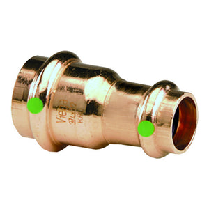 Viega ProPress 3/4" x 1/2" Copper Reducer - Double Press Connection - Smart Connect Technology [78147]