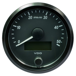 VDO SingleViu 80mm (3-1/8") Tachometer - 5000 RPM [A2C3833000030]