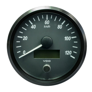 VDO SingleViu 100mm (4") Speedometer - 120 KM/H [A2C3832860030]