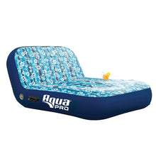 Load image into Gallery viewer, Aqua Leisure Ultra Cushioned Comfort Lounge Hawaiian Wave Print - 2-Person [APL17011S2]
