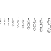 Load image into Gallery viewer, VMC SSRS Stainless Steel Rolling Swivel #6VP - 100lb Test *50-Pack [SSRS#6VP]
