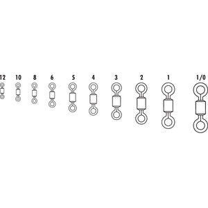 VMC SSRS Stainless Steel Rolling Swivel #8VP - 50lb Test *50-Pack [SSRS#8VP]