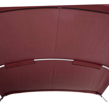 Load image into Gallery viewer, SureShade Power Bimini - Clear Anodized Frame - Burgandy Fabric [2020000299]
